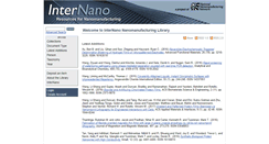 Desktop Screenshot of eprints.internano.org